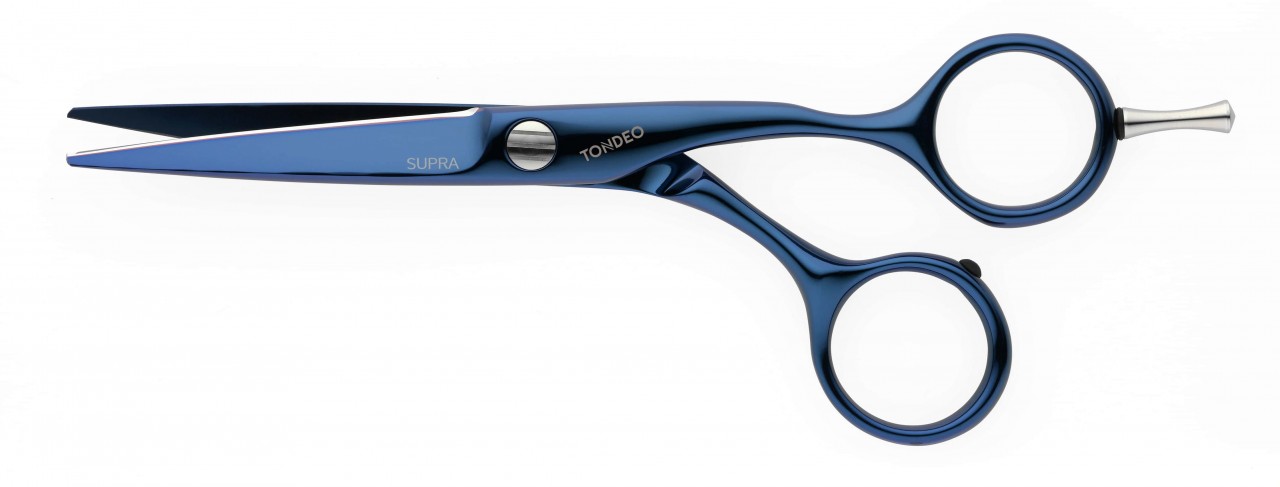 Hair Scissors TONDEO Supra Offset 5.5 Pacific Blue